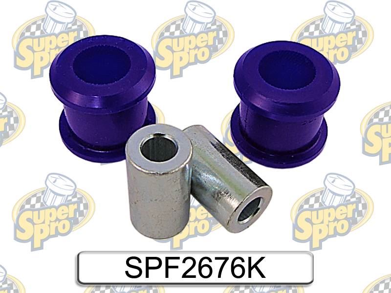 SuperPro Poly Rear Track / Toe Control Arm Outer Mounting Car Bush Kit SPF2676K