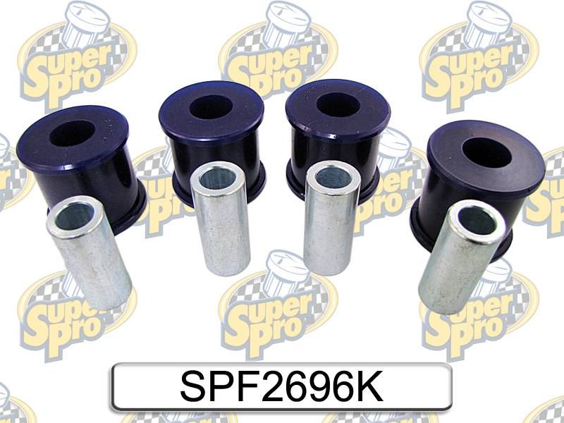 SuperPro Polyurethane Rear Upper Trailing Arm Suspension Car Bush Kit SPF2696K