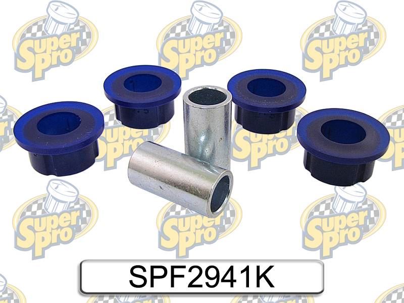 SuperPro Polyurethane Front Torsion Bar Brace Mounts Car Bush Kit SPF2941K