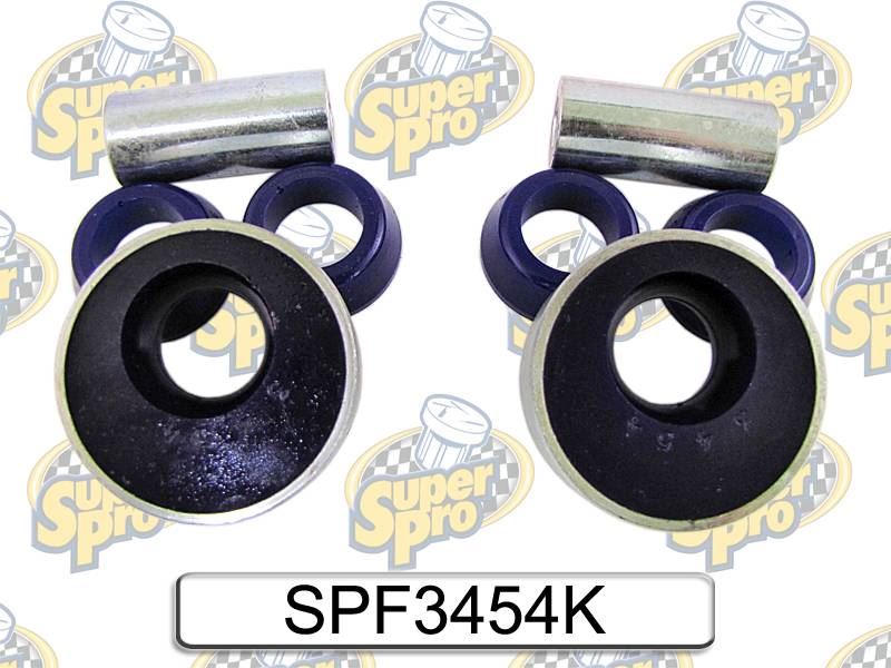 SuperPro Polyurethane Front Lower Control Arm Rear Bush Kit 2x Offset SPF3454K