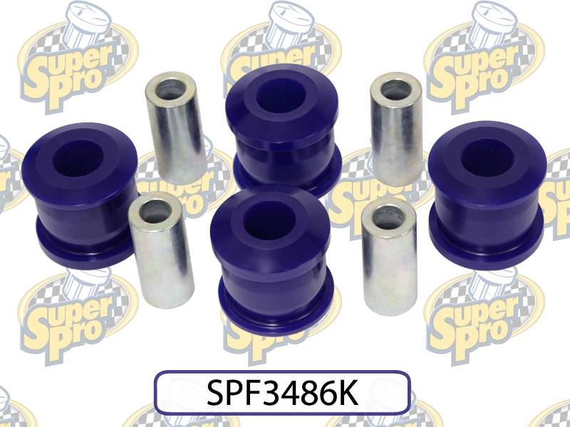 SuperPro Polyurethane Front Upper Control Arm Front , Rear Car Bush Kit SPF3486K