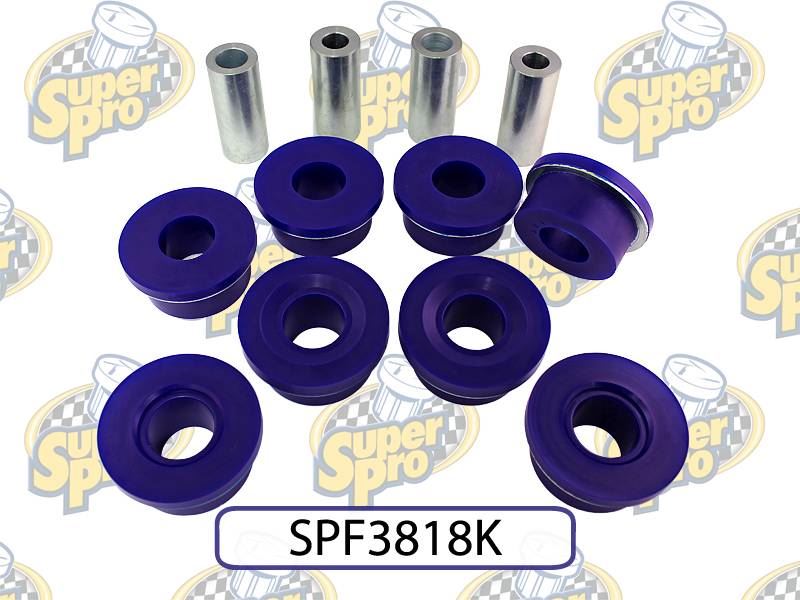 SuperPro Polyurethane Positive Traction Rear Subframe Car Bush Kit SPF3818K