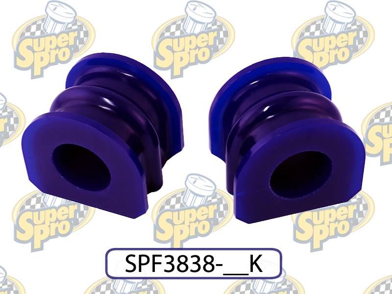 SuperPro Poly 27mm Front Sway Bar Mount To Chassis Car Bush Kit SPF3838-27K