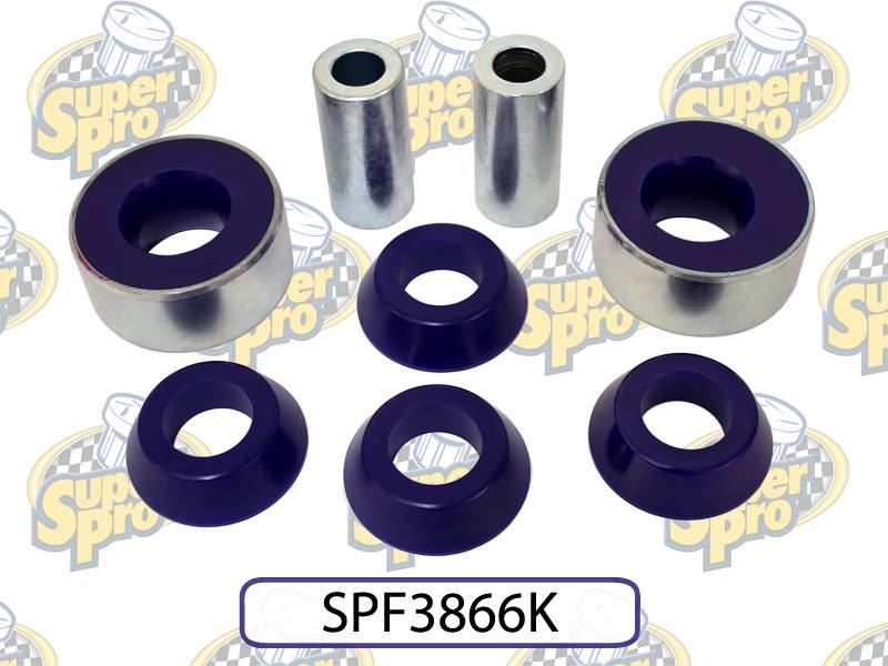 SuperPro Poly Front Arm Rear Eccentric Bush Kit 1x Offset SPF3866K