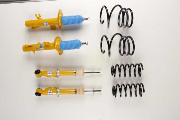 Bilstein B12 Kit Front & Rear B8 Shocks & Eibach Spring Set 46-180452