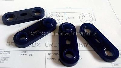 Impreza GD/GG (00-02) Gearbox Cross Member Mounting Bush Kit - SuperPro Poly