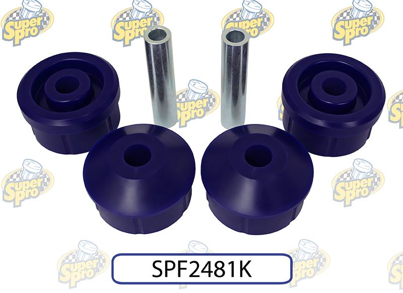 Seat Ibiza 6L (02-08) Rear Axle/Beam Mounting Bush Kit - SuperPro Poly