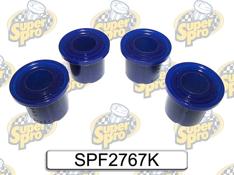 For Nissan Navara D40 05on Rear Spring Rear Eye Bush Kit - SuperPro Poly