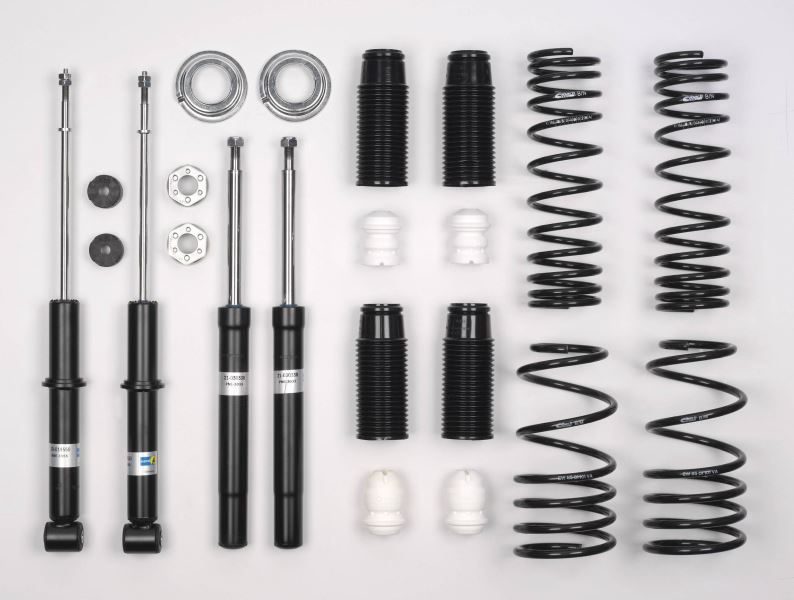 Eibach Lowering Springs, Bilstein Gas Shocks , Bumpstop Kit Golf Mk1