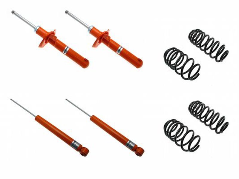 KONI STRT Kit Front + Rear Shock Absorber + Lowering Spring Set