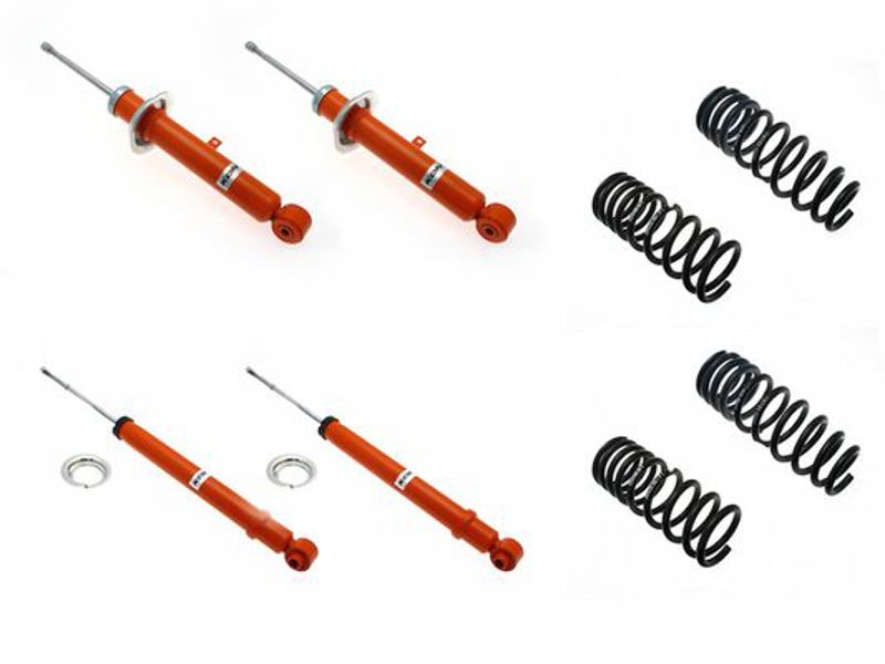 KONI STRT Kit Front + Rear Shock Absorber + Lowering Spring Set