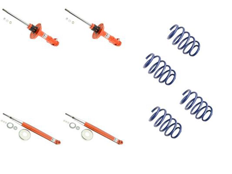 KONI STRT Kit Front + Rear Shock Absorber + Lowering Spring Set