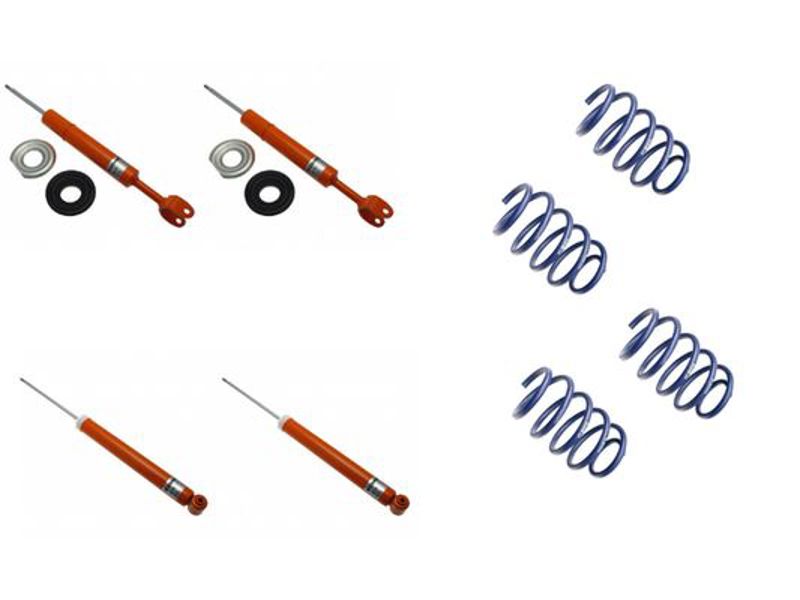 KONI STRT Kit Front + Rear Shock Absorber + Lowering Spring Set