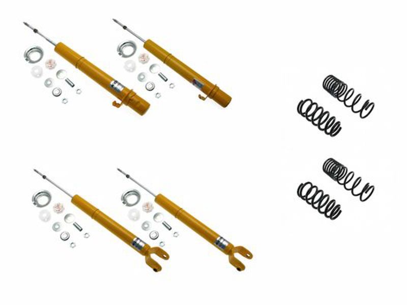 KONI Sport Kit Front + Rear Shock Absorber + Lowering Spring Set