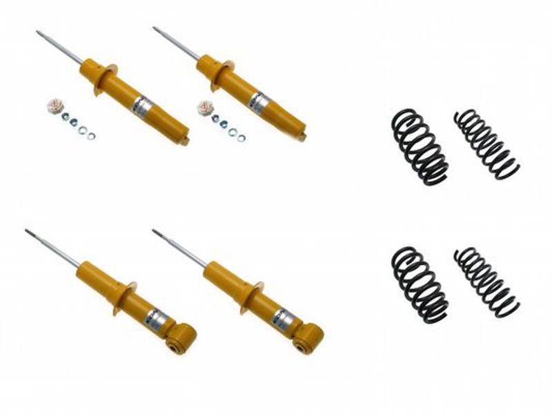 KONI Sport Kit Front + Rear Shock Absorber + Lowering Spring Set