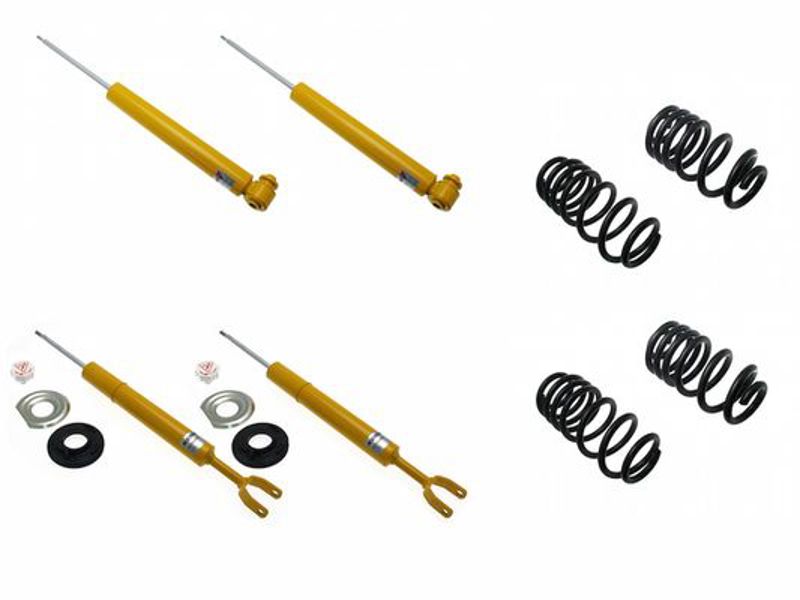 KONI Sport Kit Front + Rear Shock Absorber + Lowering Spring Set