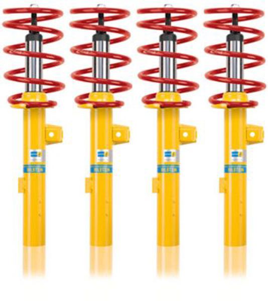 Bilstein B12 Sportline Front + Rear B8 Shocks & Eibach Spring Set